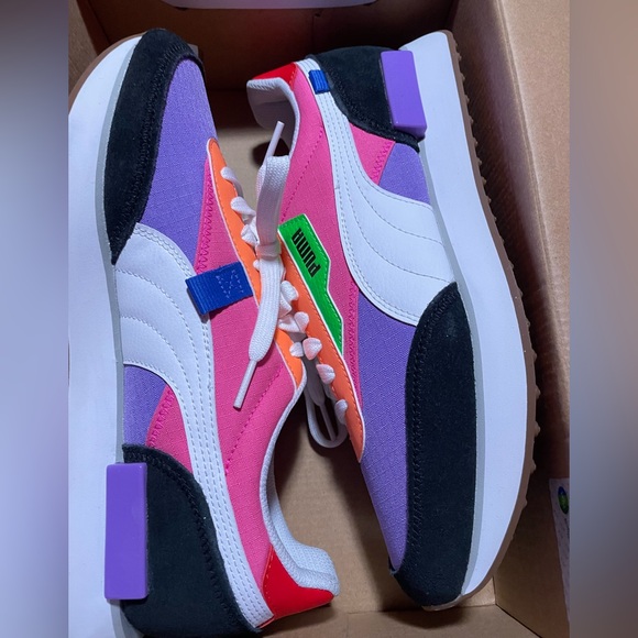 Puma Colorful Retro Sneakers - Picture 1 of 1